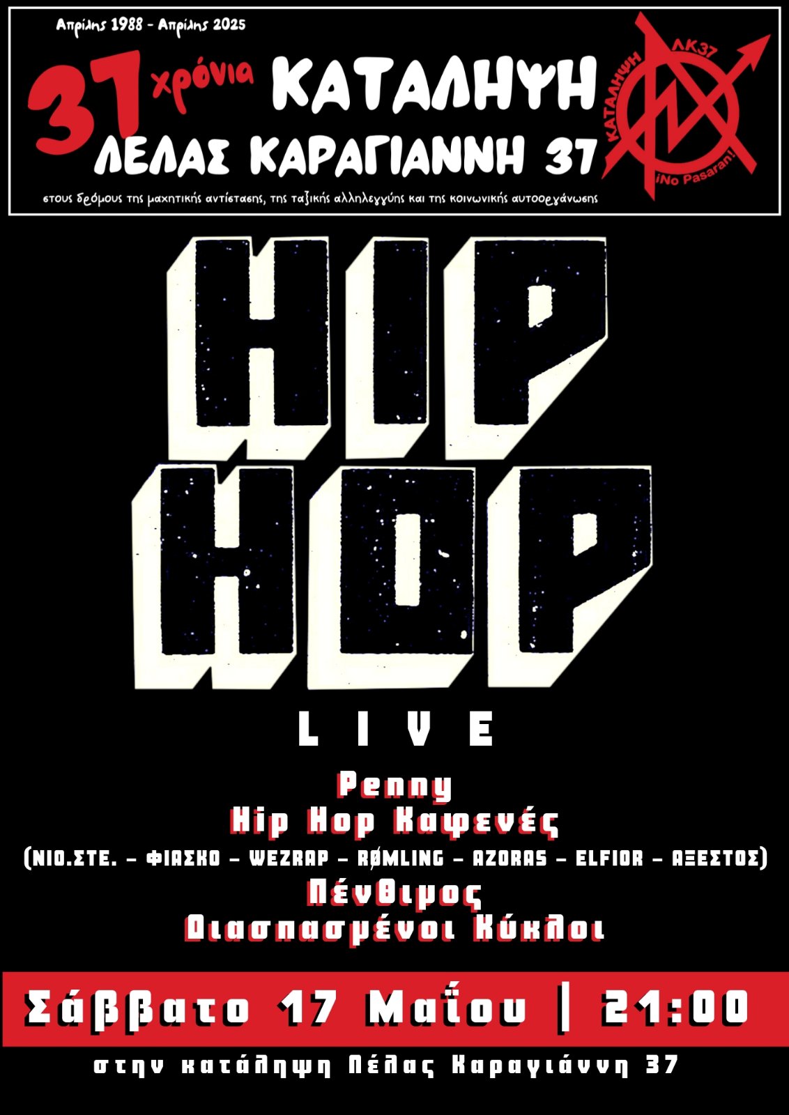 lk37 hip hop 17 05 2025